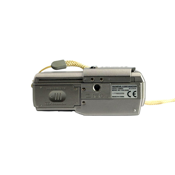 Olympus Camedia C-60 Zoom Digital Camera Silver With Accessories Tested Works - Picture 10 of 15